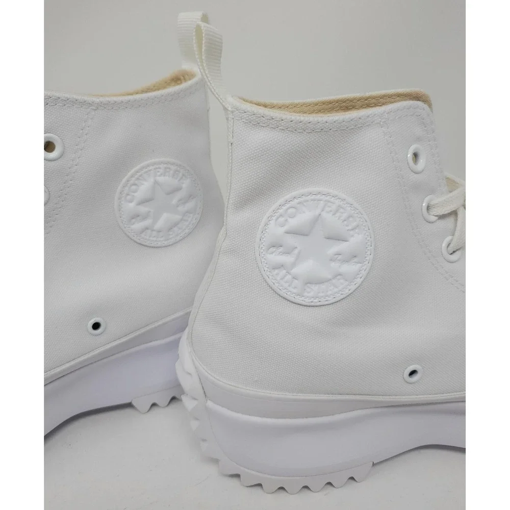 Converse Men's Run Star Hiker Hi-Top All White Sneaker Boots 170777C‎ NEW 9.5
